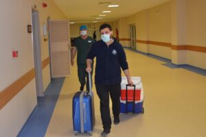 Aydın'ın Nazilli il&ccedil;esinde, beyin kanaması teşhisiyle tedavi g&ouml;rd&uuml;ğ&uuml; hastanede 10