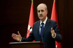 AK Parti Genel Başkanvekili Numan Kurtulmuş, CNN T&uuml;rk canlı yayınında