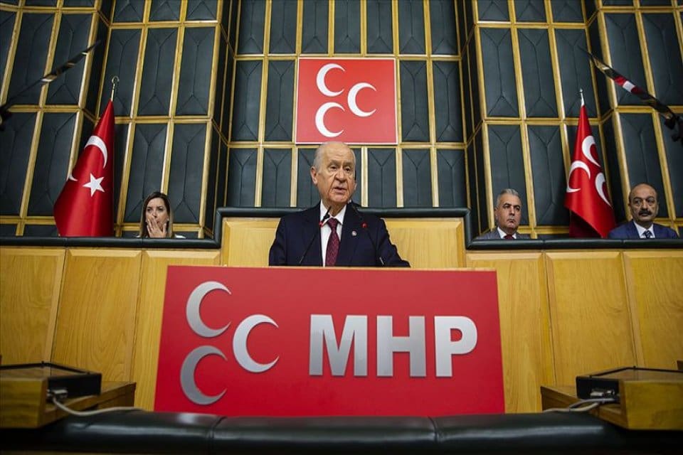 MHP Genel Başkanı Devlet Bah&ccedil;eli, partisinin haftalık olağan grup toplantısında