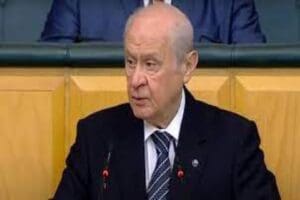 Partisinin grup toplantısında konuşan MHP lideri Bah&ccedil;eli, ''Cumhur İttifakı T&uuml;rkiye'yi