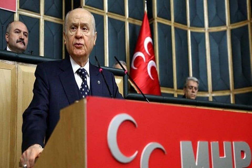 Partisinin grup toplantısında konuşan MHP lideri Bah&ccedil;eli, Suriye'ye yapılması planlanan