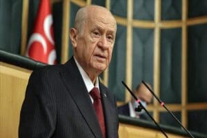 MHP lideri Devlet Bah&ccedil;eli 10 Nisan 2023 tarihinde İstanbul Tuzla'da