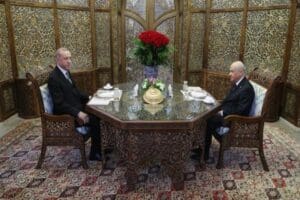 Cumhur İttifakı'nın iki ortağı AKP'li Cumhurbaşkanı Recep Tayyip Erdoğan ile