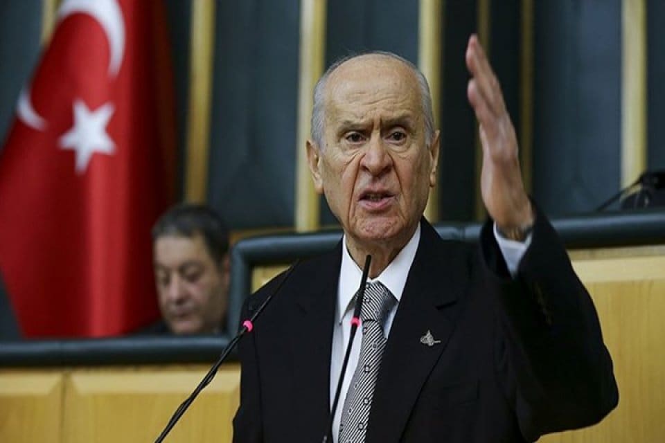 MHP Genel Başkanı Devlet Bah&ccedil;eli, se&ccedil;im &ccedil;alışmaları kapsamında yaptığı konuşmada