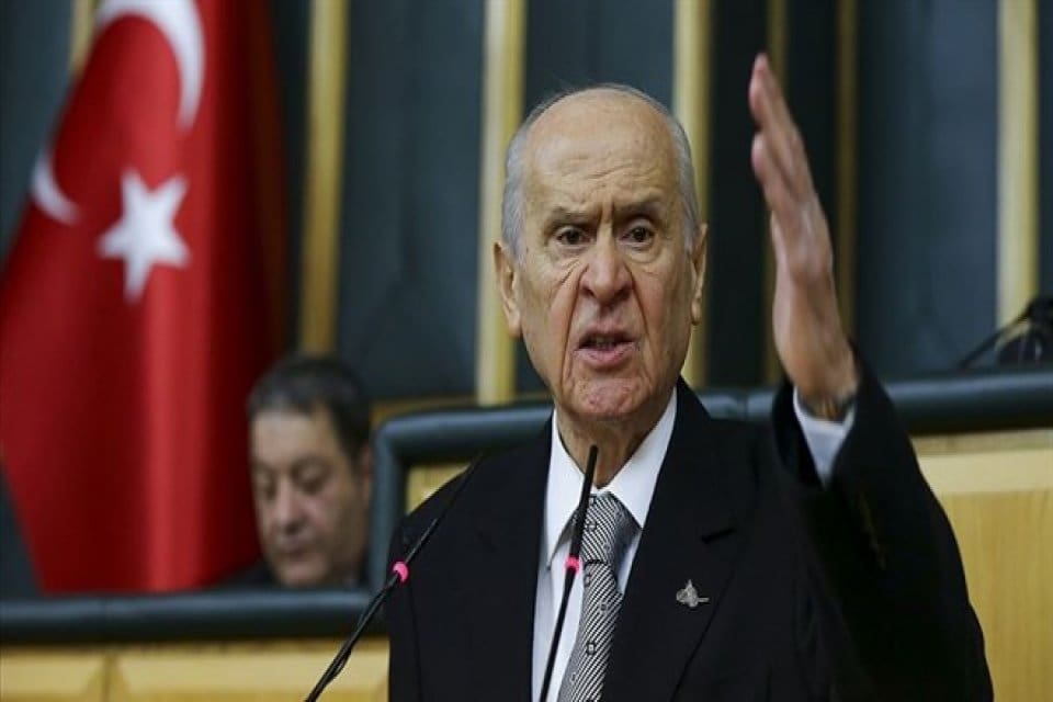 MHP Genel Başkanı Devlet Bah&ccedil;eli partisinin TBMM'deki grup toplantısında a&ccedil;ıklamalarda