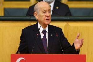 MHP Genel Başkanı Devlet Bah&ccedil;eli, ABD Başkanı Joe Biden'ın 1915