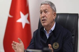 Milli Savunma Bakanı Hulusi Akar, Suriye h&uuml;kumeti ile g&ouml;r&uuml;şmelere ilişkin,