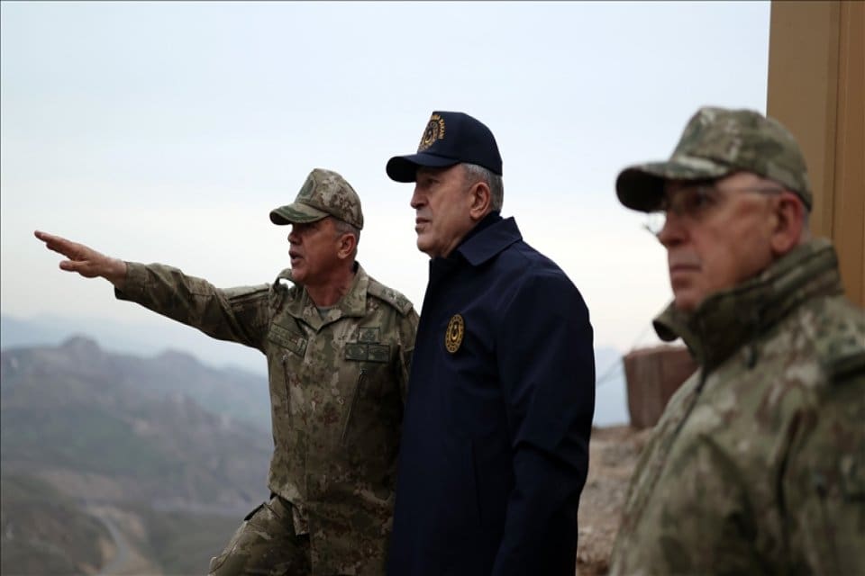 Milli Savunma Bakanı Hulusi Akar, Pen&ccedil;e-Kilit Operasyonu'nda bug&uuml;ne kadar etkisiz