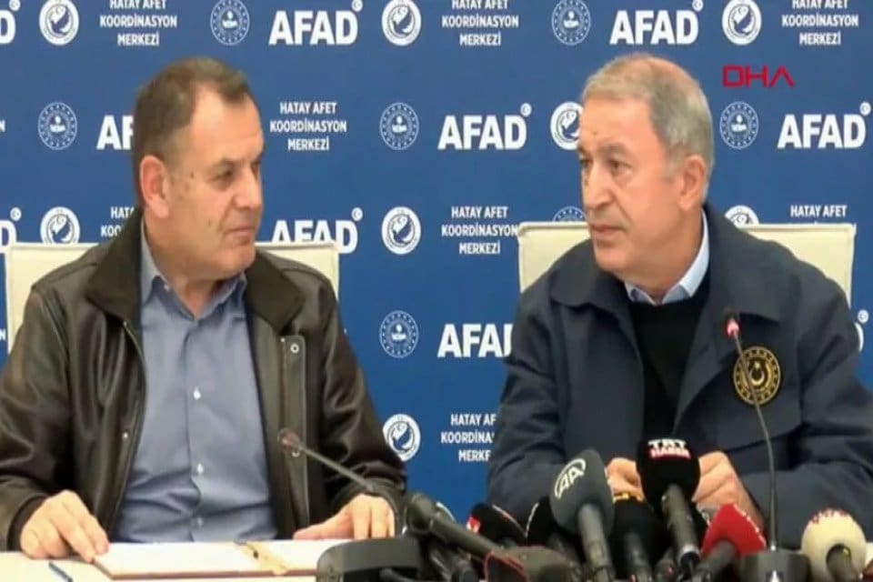Milli Savunma Bakanı Hulusi Akar ve Yunanistan Savunma Bakanı Nikolaos