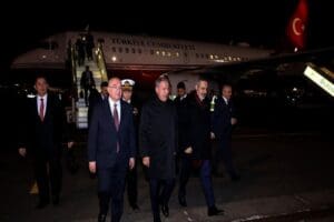 Milli Savunma Bakanı Hulusi Akar ve MİT Başkanı Hakan Fidan,