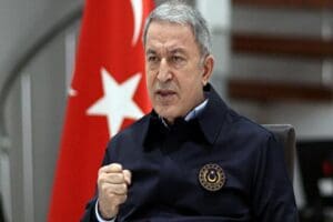 Milli Savunma Bakanı Hulusi Akar, Yunan siyasilerin i&ccedil; politik ama&ccedil;larla