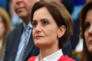 CHP İstanbul İl Başkanı Canan Kaftancıoğlu, Cumhurbaşkanlığı İletişim Başkanı Fahrettin