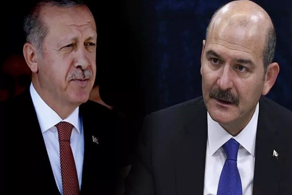 Cumhurbaşkanlığı Kabinesi'nde, İ&ccedil;işleri Bakanı S&uuml;leyman Soylu'nun istifasını Cumhurbaşkanı Recep Tayyip