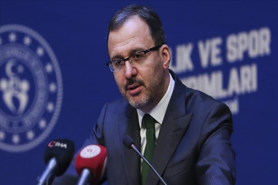 Gen&ccedil;lik ve Spor Bakanı Dr. Mehmet Muharrem Kasapoğlu, Cumhurbaşkanı Recep