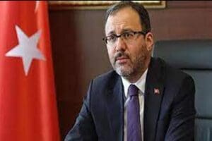 Gen&ccedil;lik ve Spor Bakanı Mehmet Muharrem Kasapoğlu, T&uuml;rkiye'nin 2028 ve