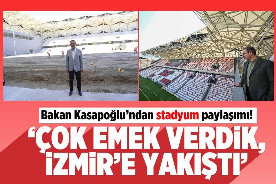 Gen&ccedil;lik ve Spor Bakanı Dr. Mehmet Muharrem Kasapoğlu, temeli 9