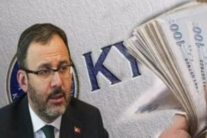 Gen&ccedil;lik ve Spor Bakanı Mehmet Muharrem Kasapoğlu, GSB burs-kredi başvuru