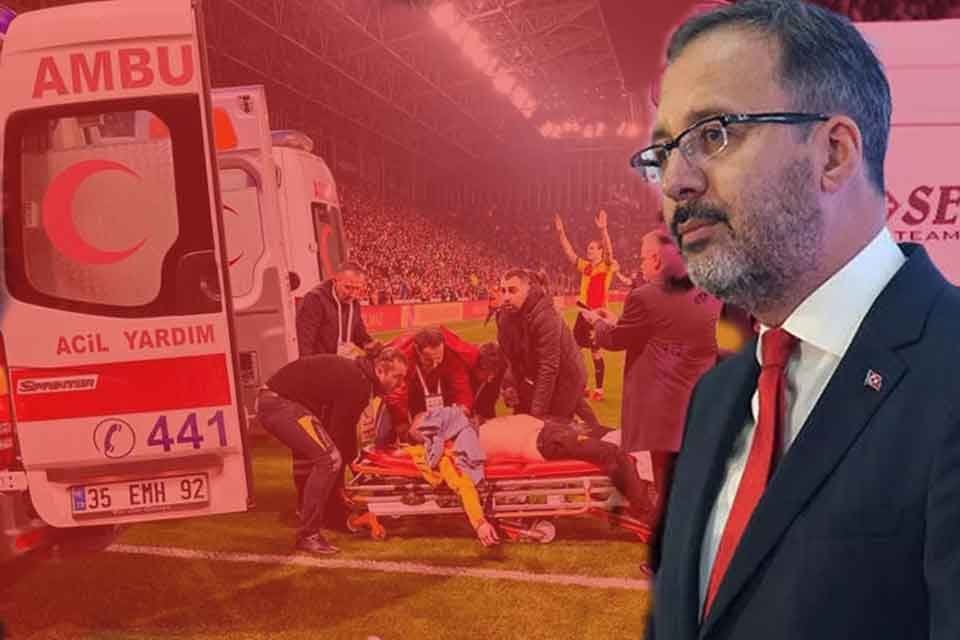 Gen&ccedil;lik ve Spor Bakanı Mehmet Muharrem Kasapoğlu, tatil edilen G&ouml;ztepe-Altay