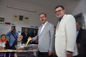 Gençlik ve Spor Bakanı Mehmet Muharrem Kasapoğlu, Cumhurbaşkanı Seçimi ikinci oylaması