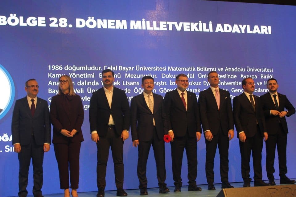 Adalet ve Kalkınma Partisi'nin İzmir Milletvekili Aday Tanıtım Toplantısı Kaya