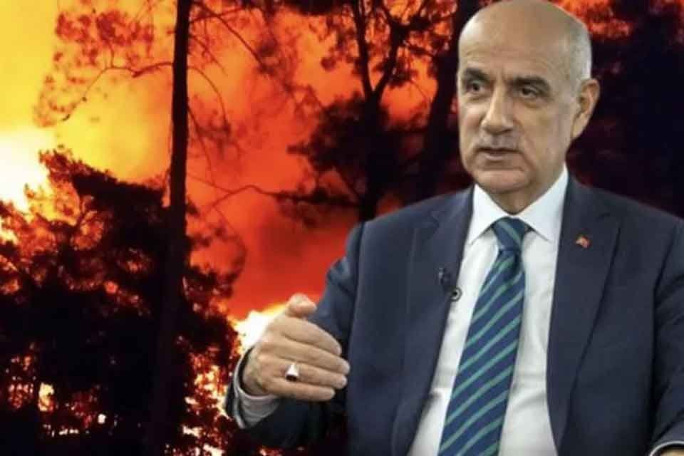 Tarım ve Orman Bakanı Vahit Kirişci, canlı yayınına bağlanarak Marmaris'teki