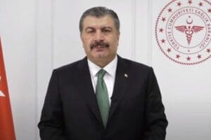 Sağlık Bakanı Fahrettin Koca'nın ge&ccedil;en hafta BioNTech firmasının kurucu ortakları