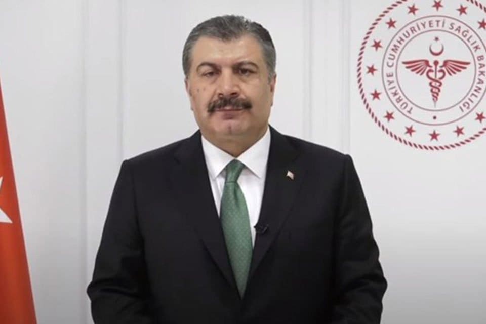 Sağlık Bakanı Fahrettin Koca'nın ge&ccedil;en hafta BioNTech firmasının kurucu ortakları