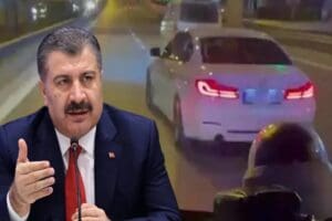 İstanbul Valisi Ali Yerlikaya, D -100 Karayolu'nda s&uuml;rekli şerit değiştirerek