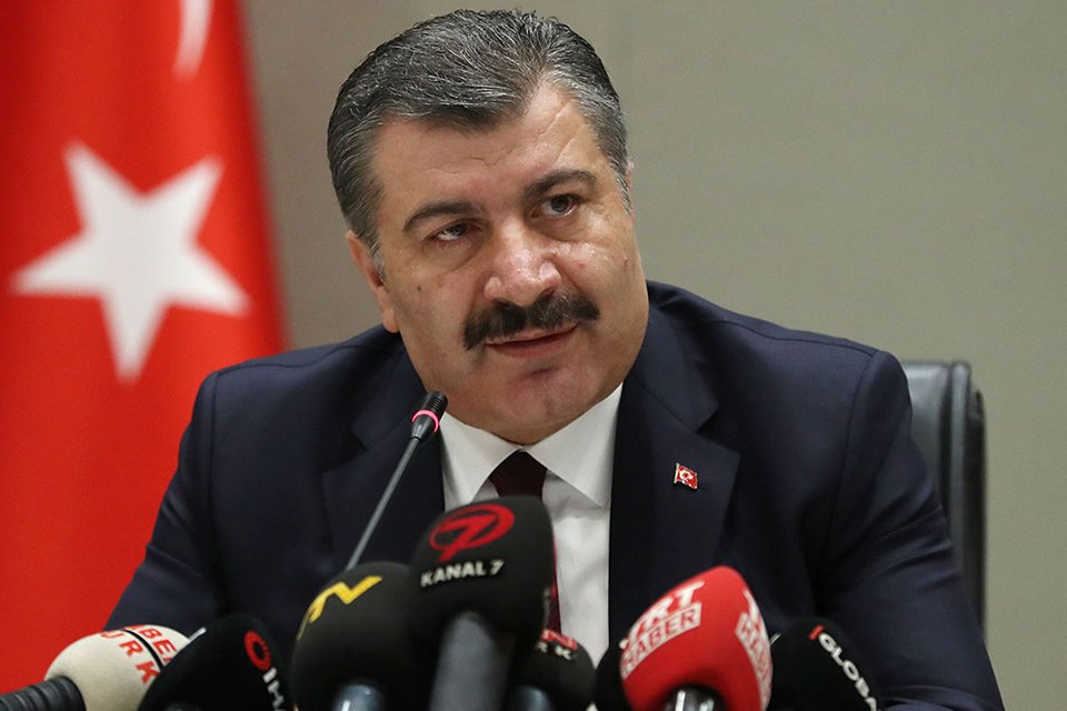 Sağlık Bakanı Fahrettin Koca, İstanbul, Ankara, İzmir ve Bursa valileri