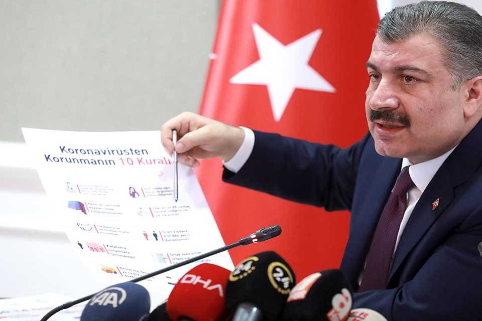 Koronavir&uuml;s Bilim Kurulu, Sağlık Bakanı Koca başkanlığında toplandı. Toplantı ardından