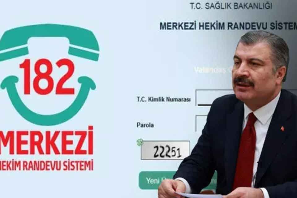 Sağlık Bakanı Fahrettin Koca sosyal medya hesabından MHRS'den alınan randevulara