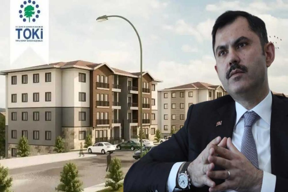 &Ccedil;evre, Şehircilik ve İklim Değişikliği Bakanı Murat Kurum, TOKİ'nin sosyal