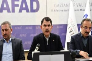 &Ccedil;evre, Şehircilik ve İklim Değişikliği Bakanı Murat Kurum, &lsquo;Gaziantep'te can