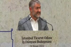 Hazine ve Maliye Bakanı Nureddin Nebati, İstanbul Ticaret Odası İş