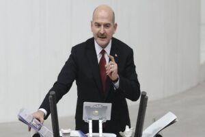 İ&ccedil;işleri Bakanı S&uuml;leyman Soylu, Poliste Psikolojik Sağlamlık Semineri programında konuştu.