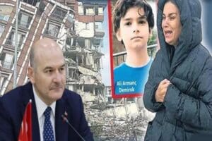 Alev Demirok, Hatay Antakya&rsquo;da yıkılan Alya U&ccedil;ar Apartmanı&rsquo;nın altıncı katındaki