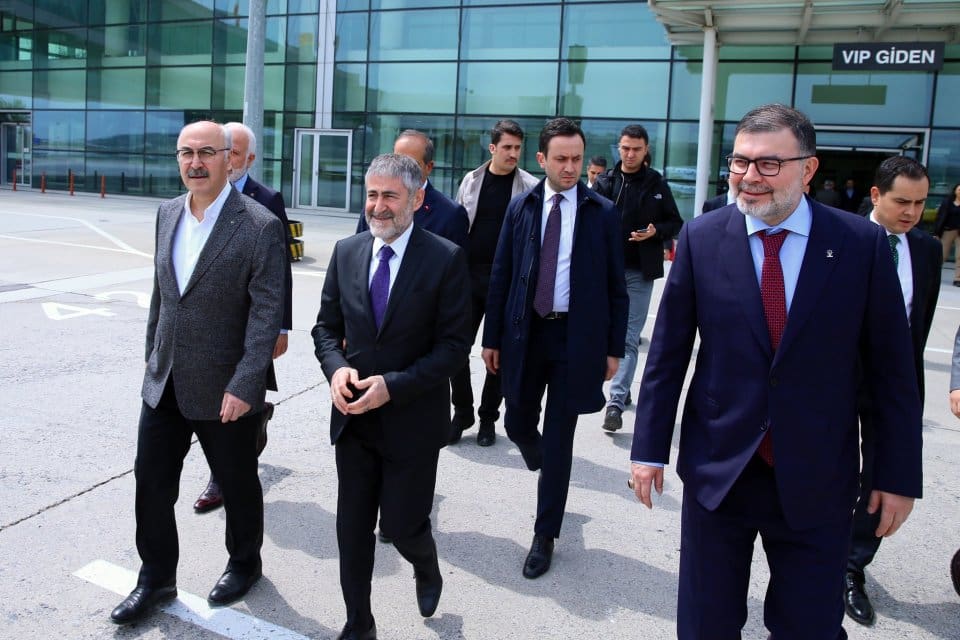 K&uuml;lt&uuml;r ve Turizm Bakanı Nuri Ersoy ile Hazine ve Maliye