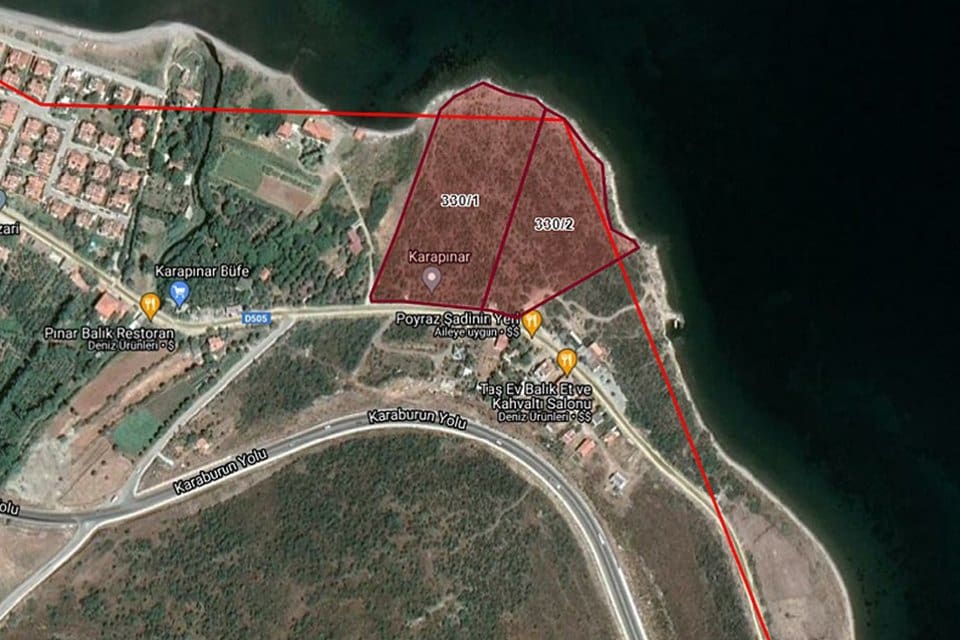 &Ccedil;evre ve Şehircilik Bakanlığı, Urla&rsquo;daki denize sıfır iki&nbsp;arazi i&ccedil;in yapılacak