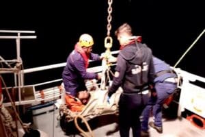 İstanbul Bakırk&ouml;y a&ccedil;ıklarında demirde bulunan Malta bayraklı Sealion 1 gemisinde