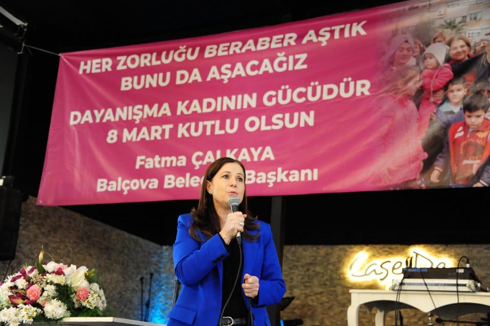 Bal&ccedil;ova Belediyesi 8 Mart D&uuml;nya Emek&ccedil;i Kadınlar G&uuml;n&uuml; nedeniyle deprem
