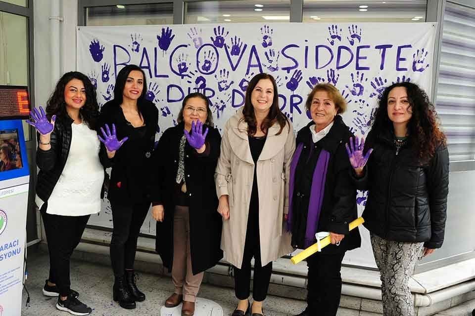 25 Kasım Kadına Y&ouml;nelik Şiddete Karşı Uluslararası M&uuml;cadele G&uuml;n&uuml; nedeniyle