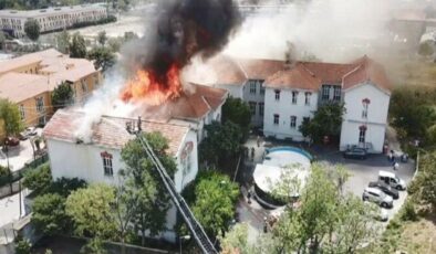 Balıklı Rum Hastanesi’ndeki yangının sebebi belirlenemedi