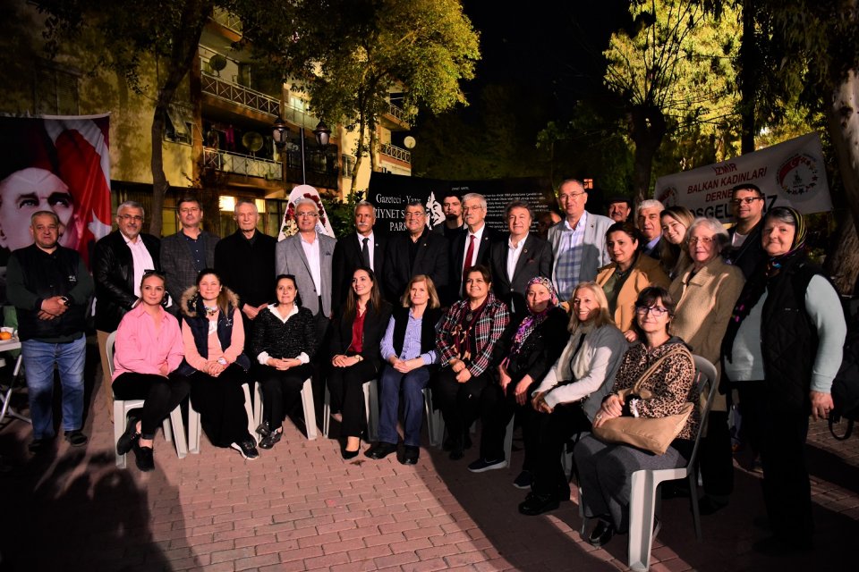 Bornova Belediye Başkanı Dr. Mustafa İduğ, İzmir Balkan Kadınları &nbsp;Derneği&rsquo;nin