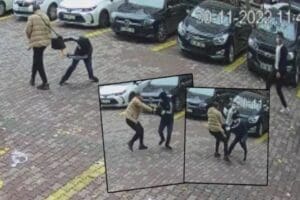 Kocaeli ve İstanbul'da &ccedil;alıntı otomobillere sahte plaka takarak, bankadan &ccedil;ıkan