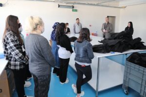 Şiddet mağduru kadınları istihdam eden Beyka Sağlık Ürünleri firmasını 8