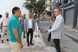 Gaziemir Belediye Başkanı Halil Arda ve ekibi sokak sokak kenti