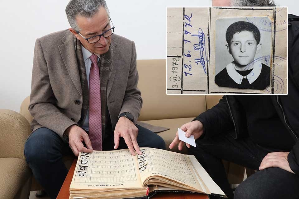 Okul Aile Birliği&rsquo;nin daveti &uuml;zerine mezun olduğu Cengiz Han İlkokulu&rsquo;nu