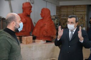 Konak Belediyesi’nce yaptırılan ve mübadelenin her iki tarafını da anlatan