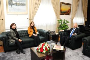 Balçova Belediye Başkanı Fatma Çalkaya ve CHP Balçova İlçe Başkanı