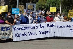İzmir&rsquo;in Karaburun il&ccedil;esinde vatandaşların yoğun tepkilerine neden olan ve tahsis
